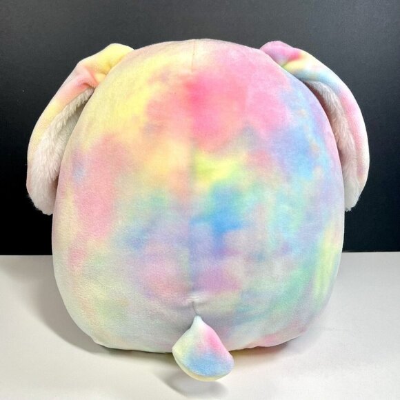 Squishmallows Kellytoy 2021 Springtime 8" Candy the Rainbow Bunny Plush Doll - Picture 5 of 11